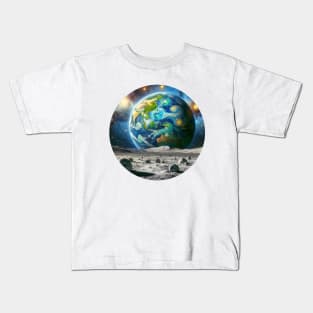 Earth Day Shirt, Van Gogh Mother Nature Tshirt, Nature Lover Gift, Mother Earth, Earth Day Gift for Teachers Peace Sign Shirt Kids T-Shirt